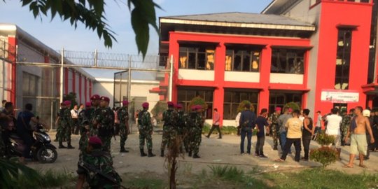 TNI-Polri Dilibatkan Cari Napi Lapas Hinai Langkat yang Kabur