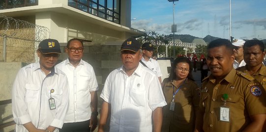 Kata Menteri Basuki Soal Pasar Perbatasan PLBN Motaain Tak Termanfaatkan