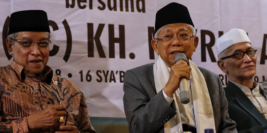 Ma'ruf Amin Persilakan Prabowo-Sandiaga Gugat Hasil Pilpres 2019 ke MK