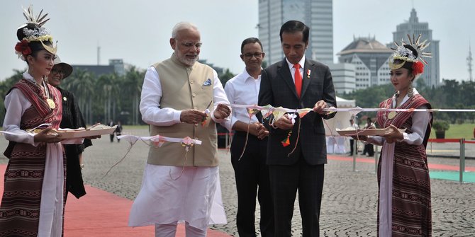 PM India Sampaikan Selamat Atas Kemenangan Jokowi dalam Pilpres 2019