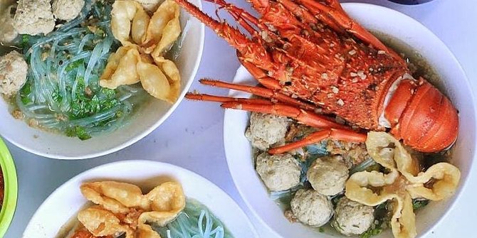 Pakai Lobster Kepiting Begini Tampilan Bakso Aduhai Yang