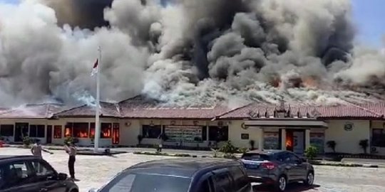 Area Bekas Mapolres Lampung Selatan yang Terbakar akan Dibangun Mal