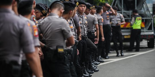 Jelang Aksi 22 Mei, Perbatasan sampai Pusat Keramaian di Bekasi Dijaga Polisi