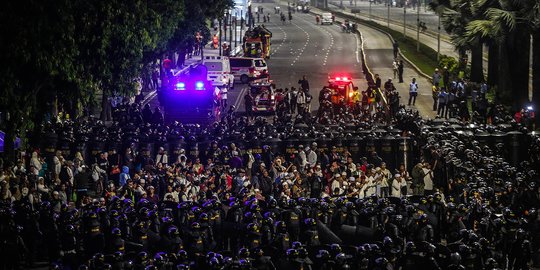 Sempat Mencekam, Situasi di Tanah Abang Mulai Kondusif