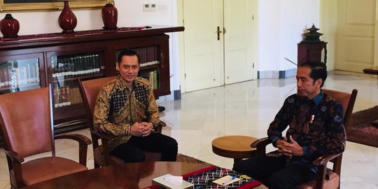 Dalam Sebulan, Jokowi 2 Kali Bertemu AHY di Istana