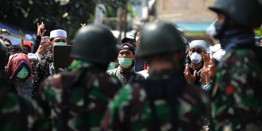 TNI Redam Massa Aksi 22 Mei