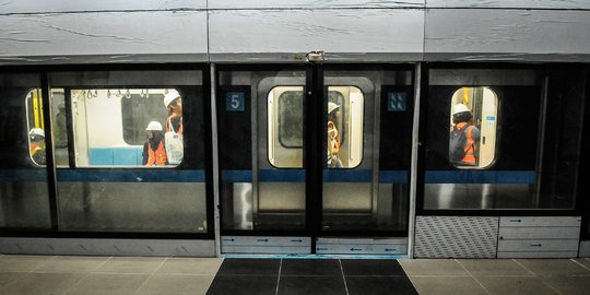 Ada Aksi 22 Mei, MRT Beroperasi Hanya Sampai Stasiun Dukuh Atas