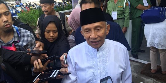 Amien Rais: Insya Allah yang Menembaki Bukan dari Polri