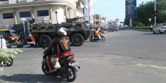 Usai Demo Ricuh, Situasi di Kota Pontianak Kembali Kondusif