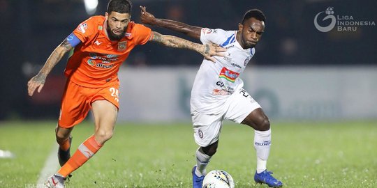Borneo FC vs Arema FC: Tuan Rumah Berhasil Menang Dua Gol Tanpa Balas
