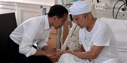 Presiden Jokowi Ucapkan Duka Cita atas Meninggalnya Ustaz Arifin Ilham