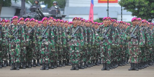 Kisah Marinir TNI AL, Dicintai Saat Redakan Kerusuhan Mei 98 dan 2019