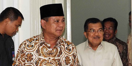 TKN Jokowi Benarkan Pertemuan JK dan Prabowo Kemarin