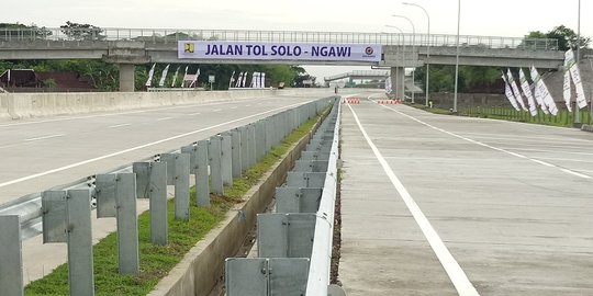 Pemudik Harus Waspadai Ini saat Melintas di Tol Solo-Ngawi