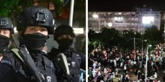 Tegaskan Asli Indonesia, Ini Sosok 3 Brimob yang Dituduh Sebagai Polisi China