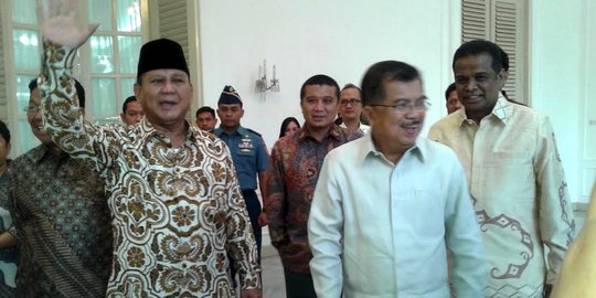 TKN: Pertemuan JK dan Prabowo atas Permintaan Jokowi