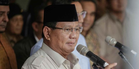 Tak Ikut ke MK, Prabowo Pilih Takziah ke Rumah Arifin 