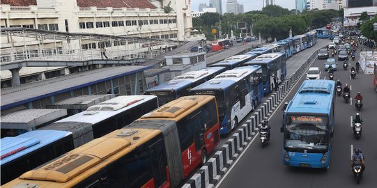 Imbas Aksi 22 Mei, Rute Bus Transjakarta Masih Alami Pengalihan dan Pemangkasan