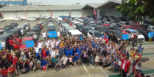 Puluhan Mobil Daihatsu 'Legendaris' Ceriakan Daihatsu Sahabat Mudik 2019