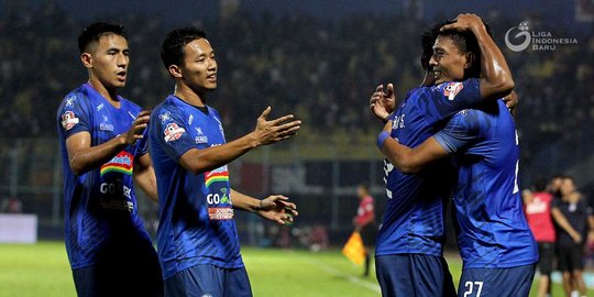 Cetak Kemenangan Pertama, Arema FC Kalahkan Persela Lamongan