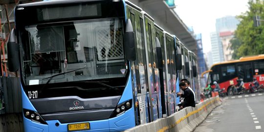 Lebaran Pertama, Transjakarta Mulai Operasi Pukul 09.00 WIB