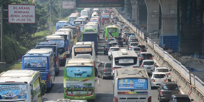 H-7 Lebaran, 186 Ribu Kendaraan Tinggalkan Jakarta