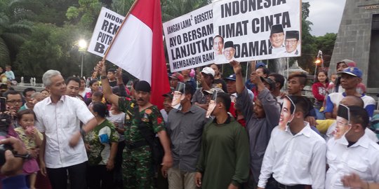 Ganjar dan Warga Solo Ingin Jokowi dan Prabowo Rekonsiliasi