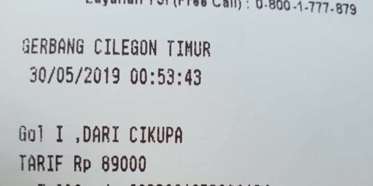 Tarif Tol Cikupa-Cilegon Naik 2 Kali Lipat, Pengelola Sebut Kesalahan Teknis