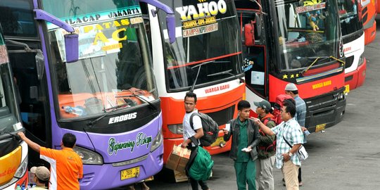 Tiket Pesawat Mahal, Penumpang Bus di Terminal Kampung Rambutan Diprediksi Melonjak