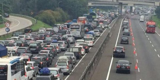 Mudik 2019, Jasa Marga Catat 87.758 Kendaraan Tinggalkan Jakarta Lewat Cikampek Utama