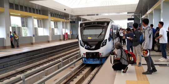 Mulai 7 Juni, Operasional LRT Palembang Ditambah 6 Perjalanan