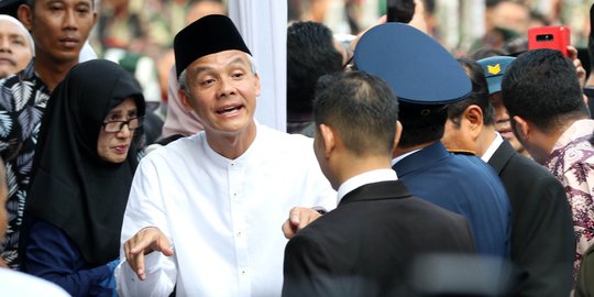 Ganjar Pranowo: Pertemuan Tokoh di Pemakaman Ani Yudhoyono Cermin Kerukunan