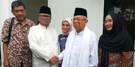 Buka Puasa Bareng Ma'ruf, OSO Beri Selamat Unggul Hasil Rekapitulasi Suara Pilpres