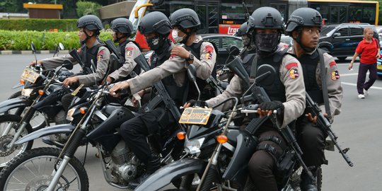 Antisipasi Ancaman Teror, Polda Banten Bekali Anggota Senjata Api di Pospam