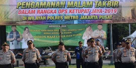 Polres Jakpus Siap Amankan Malam Takbiran