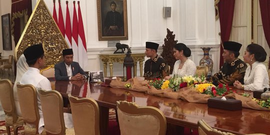 Silaturahmi dengan Presiden Jokowi, AHY dan Ibas Ucapkan Terima Kasih