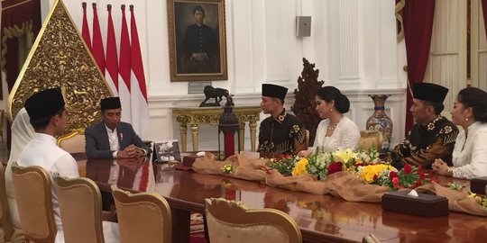 AHY Usai Bertemu Jokowi: Tidak Ada Bicara Politik, Ini Silaturahmi Dua Keluarga