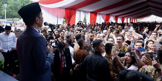 Ada Gembira dan Kecewa di Balik Open House Jokowi di Istana