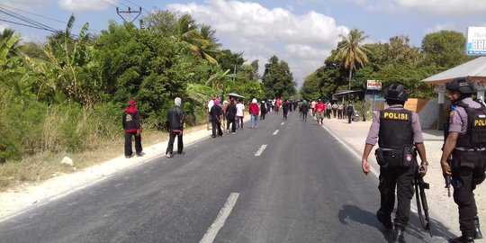 Kondisi Naibonat Kupang Mulai Kondusif Usai Bentrokan