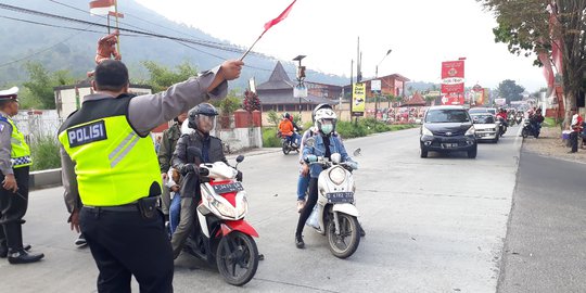 Urai Kemacetan di Garut, Polisi Berlakukan Satu Arah dan Pengalihan Arus