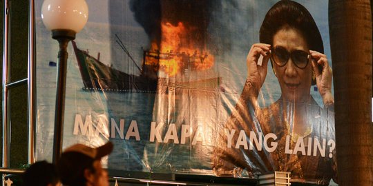 Menteri Susi Bakal Kembali Tenggelamkan Kapal Asing Ilegal Usai Lebaran 2019