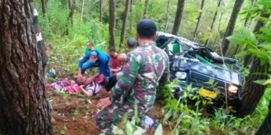 Mobil Masuk Jurang, Anggota TNI di Aceh Meninggal