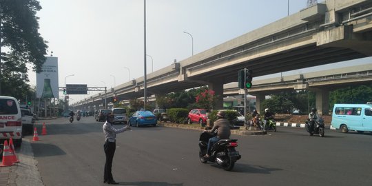 H+4 Lebaran, Arus Balik di Kalimalang Masih Sepi