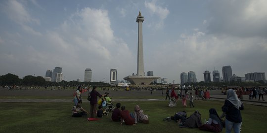 Libur Lebaran, Monas Perolehan Puluhan Juta Rupiah