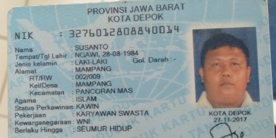 Driver Ojek Online Tewas Ditabrak Pemotor di Sawangan