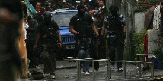 Densus 88 Tangkap Terduga Teroris di Bandar Lampung