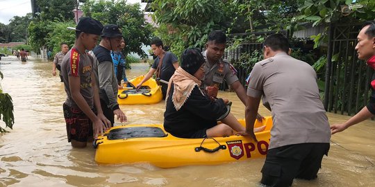 Pilot dan Pramugari Terjebak Banjir di Samarinda, Penerbangan Batik Air Delay