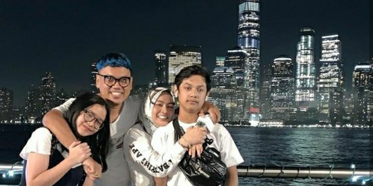 Potret Liburan Keluarga Uya Kuya ke Amerika, Kunjungi Air Terjun Terbesar di Dunia
