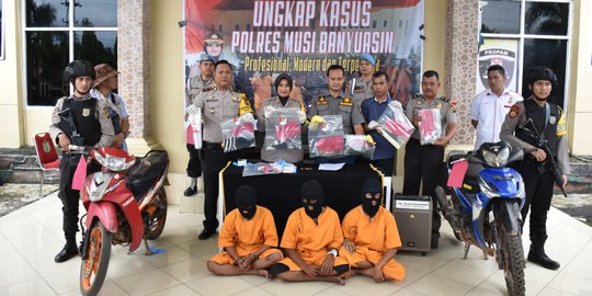 3 Pelaku Pembunuhan 2 Pemuda di Musi Banyuasin Ditangkap Polisi