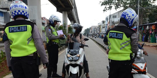 Ribuan Pengendara Terjaring Operasi Ketupat Jaya, Paling Banyak Pemotor Tak Berhelm